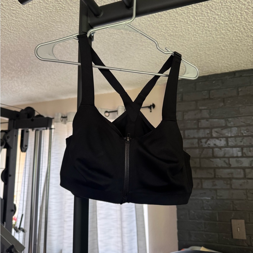Victoria's Secret Black Racerback Sports Bra